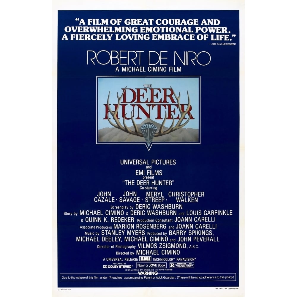 The Deer Hunter Us Poster 1978 ???? Universal/Courtesy Everett Collection Movie Poster Masterprint Image 1