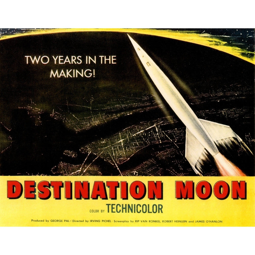 Destination Moon 1950 Movie Poster Masterprint Image 1