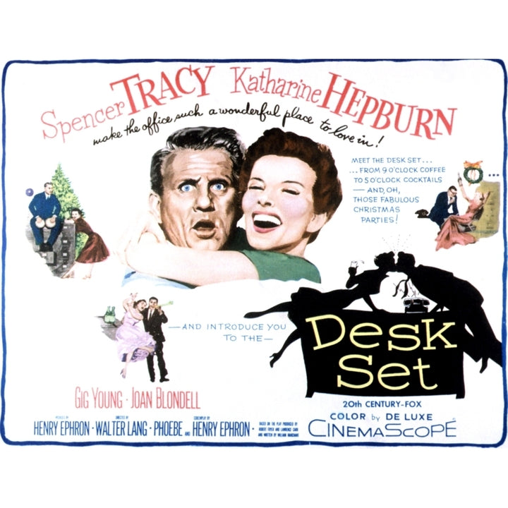 The Desk Set Movie Poster Masterprint Image 2