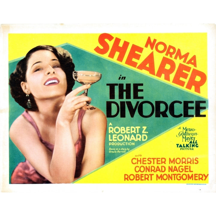 The Divorcee Us Poster Norma Shearer 1930 Movie Poster Masterprint Image 2