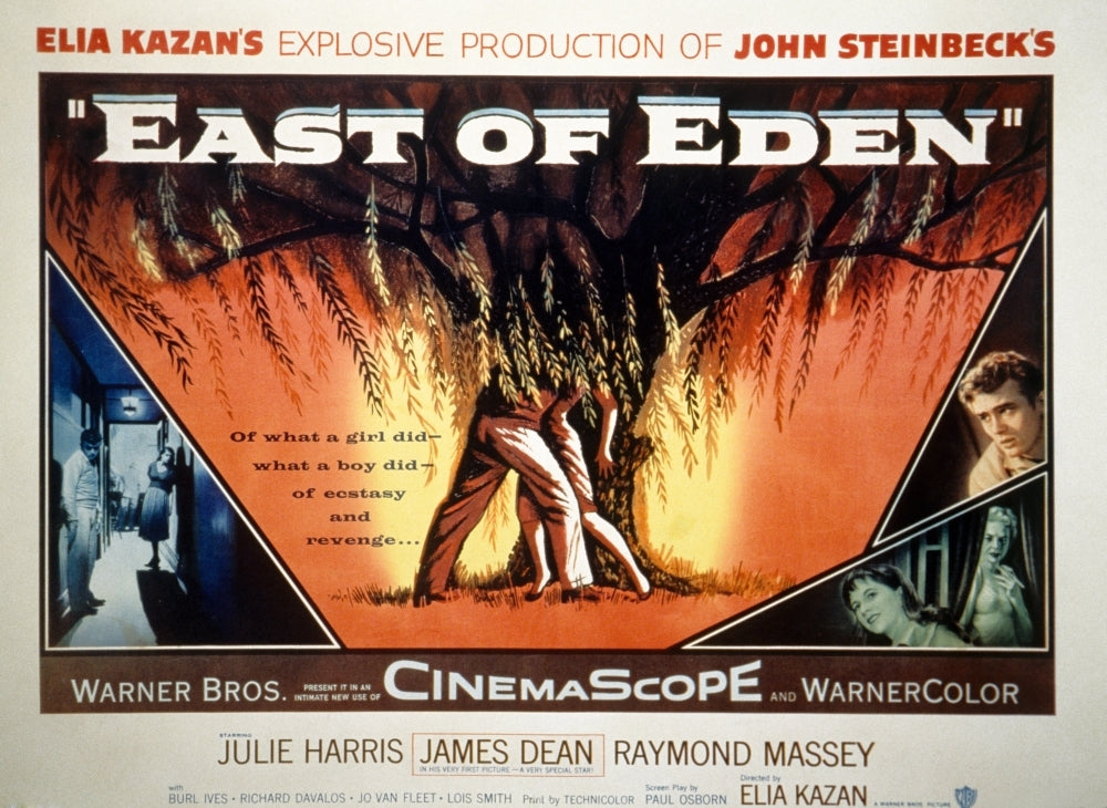 East Of Eden James Dean Lois Smith Julie Harris Jo Van Fleet 1955 Movie Poster Masterprint Image 1