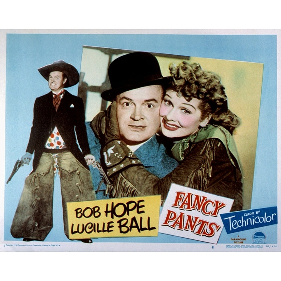 Fancy Pants Bob Hope Lucille Ball 1950. Movie Poster Masterprint Image 1