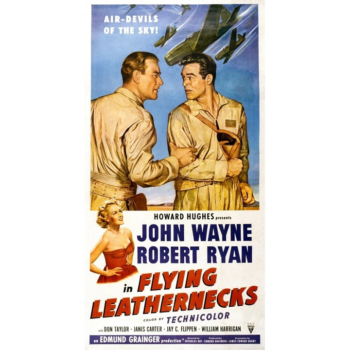 Flying Leathernecks John Wayne Robert Ryan Janis Carter 1951 Movie Poster Masterprint Image 1