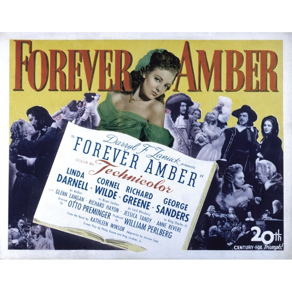 Forever Amber Movie Poster Masterprint Image 2