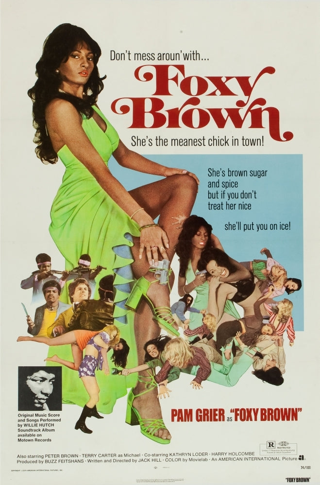 Foxy Brown Pam Grier 1974. Movie Poster Masterprint Image 1