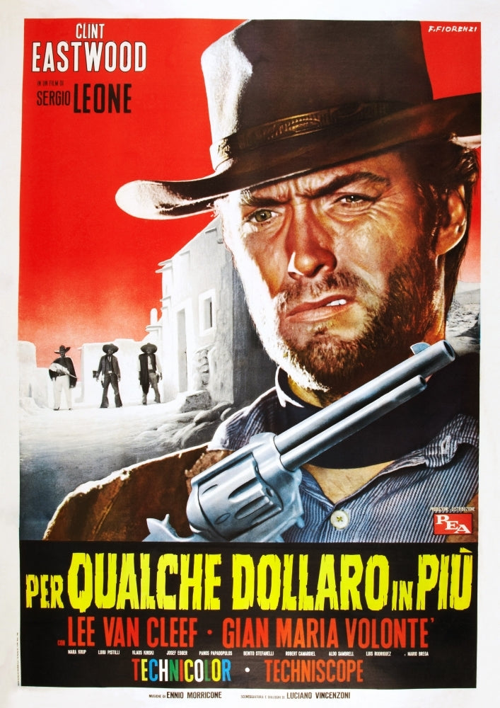 For A Few Dollars More Clint Eastwood 1965 Movie Poster Masterprint Image 1