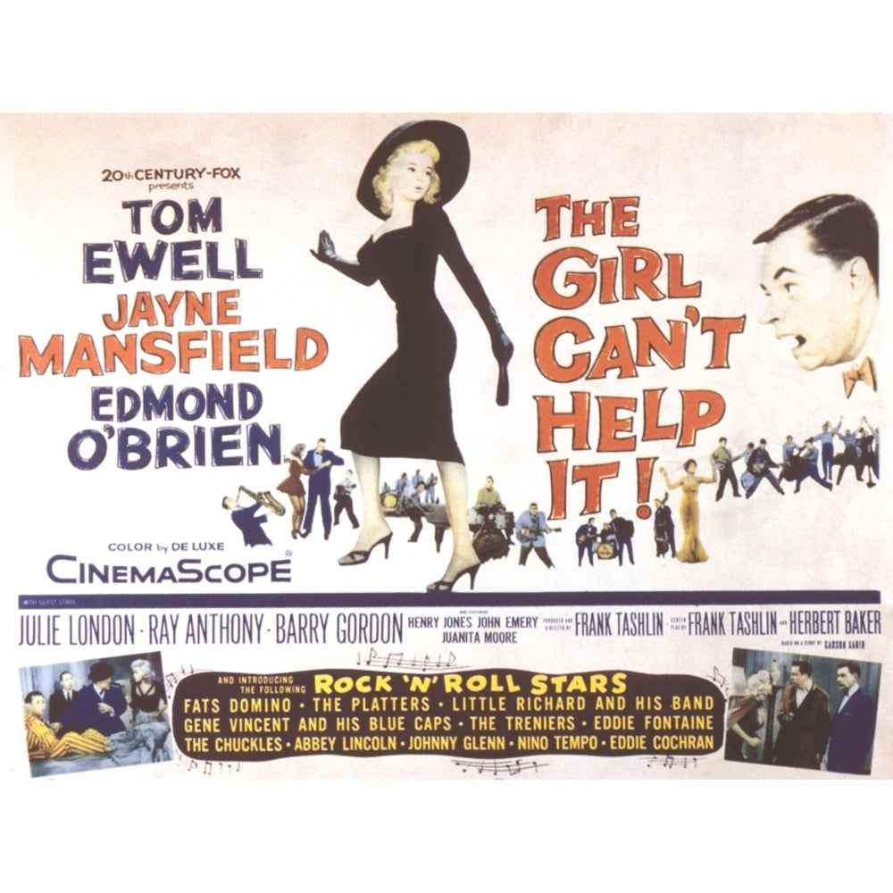 The Girl CanT Help It Movie Poster Masterprint Image 1