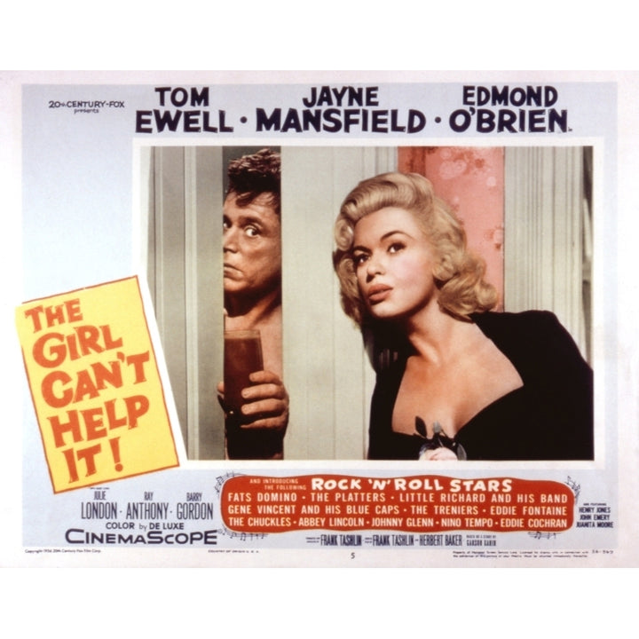 The Girl CanT Help It Movie Poster Masterprint Image 1