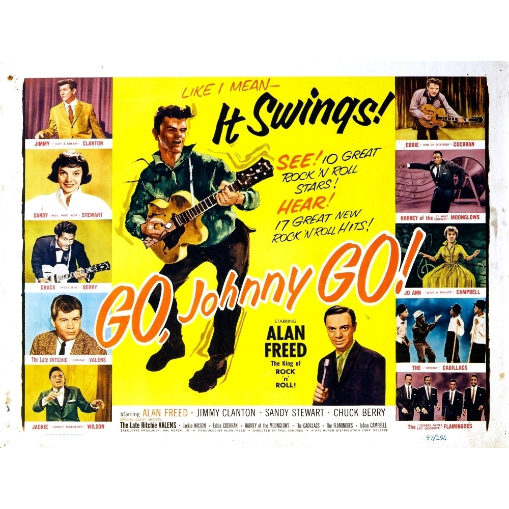 Go Johnny Go! Movie Poster Masterprint Image 1