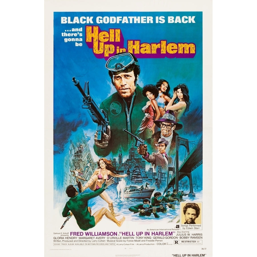 Hell Up In Harlem U Movie Poster Masterprint Image 1