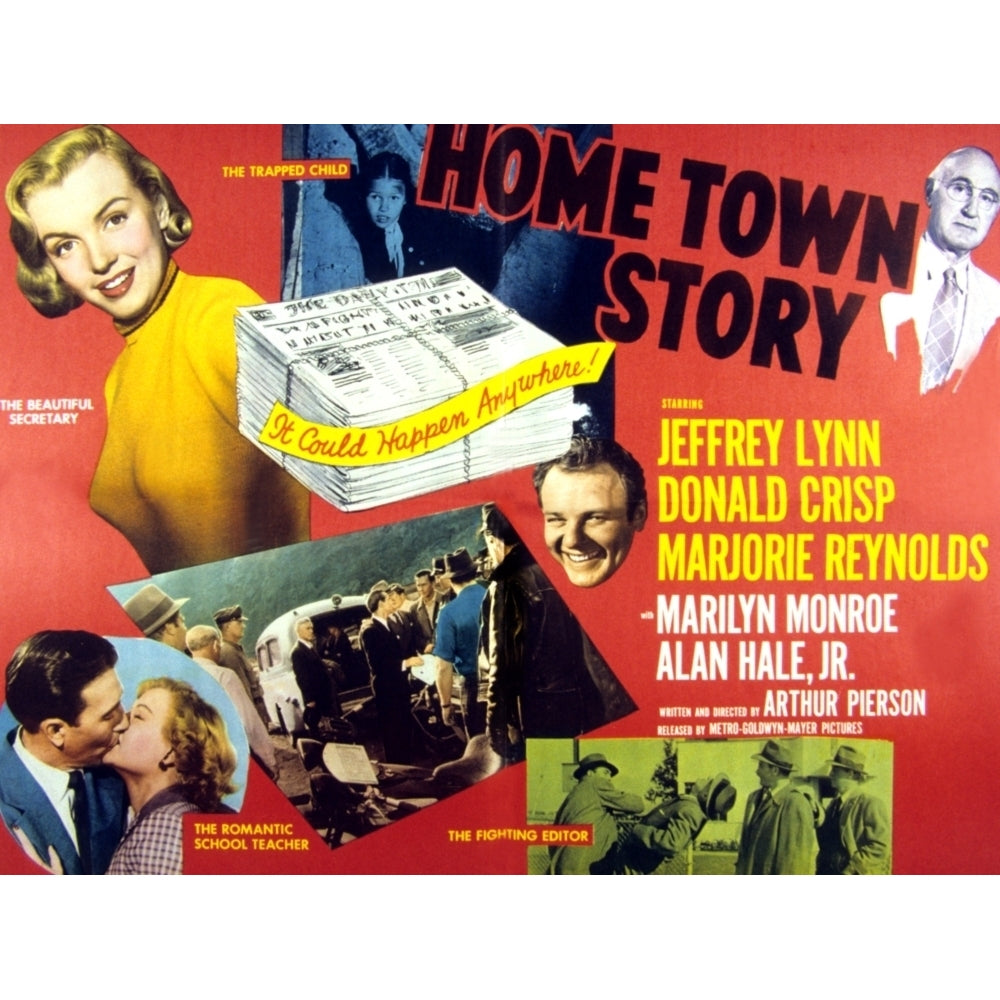 Home Town Story Movie Poster Masterprint Image 2