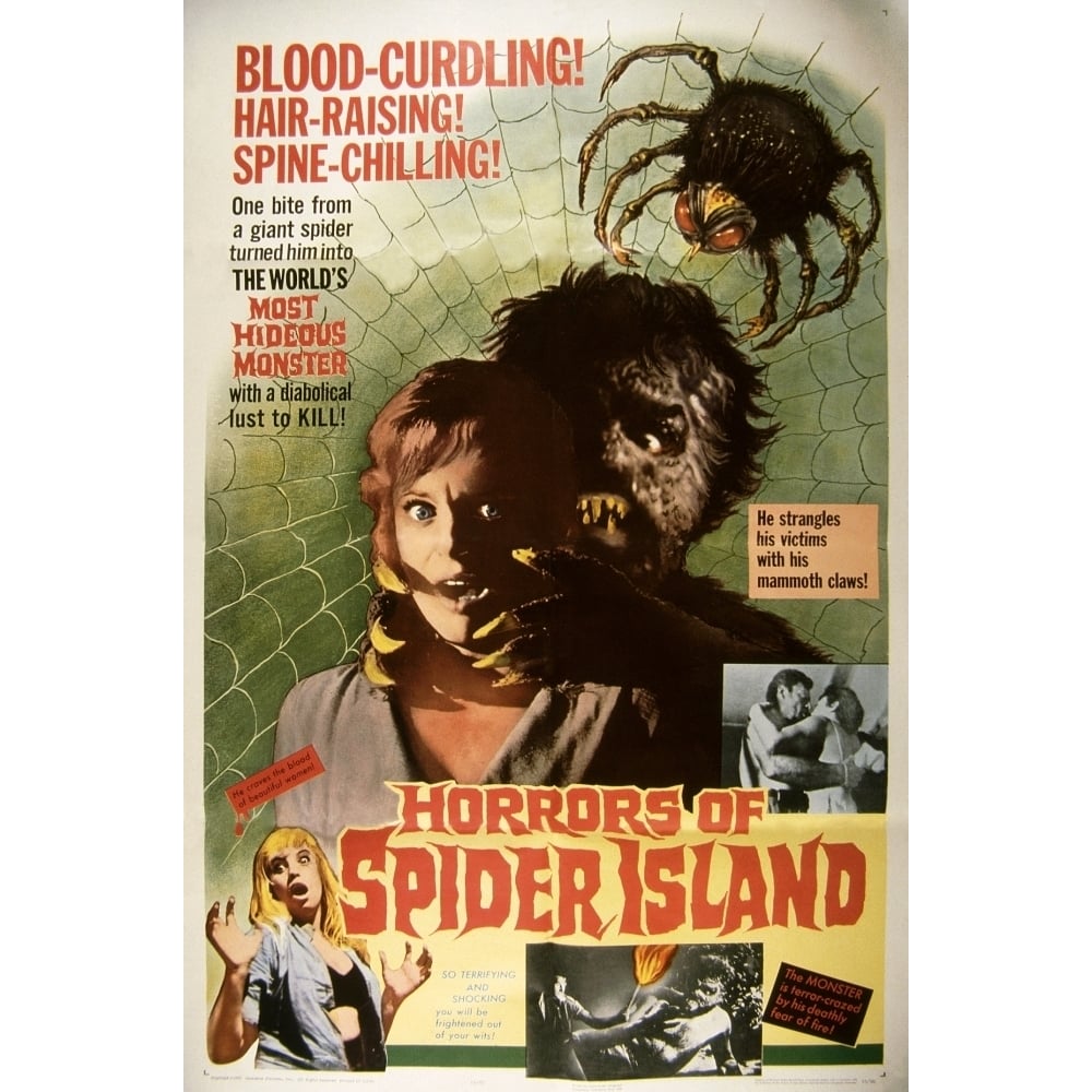 Horrors Of Spider Island Movie Poster Masterprint Image 1