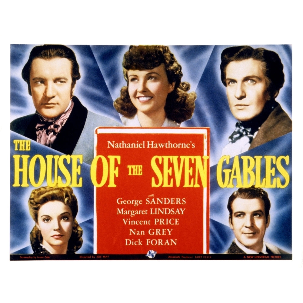 The House Of The Seven Gables Movie Poster Masterprint Image 1