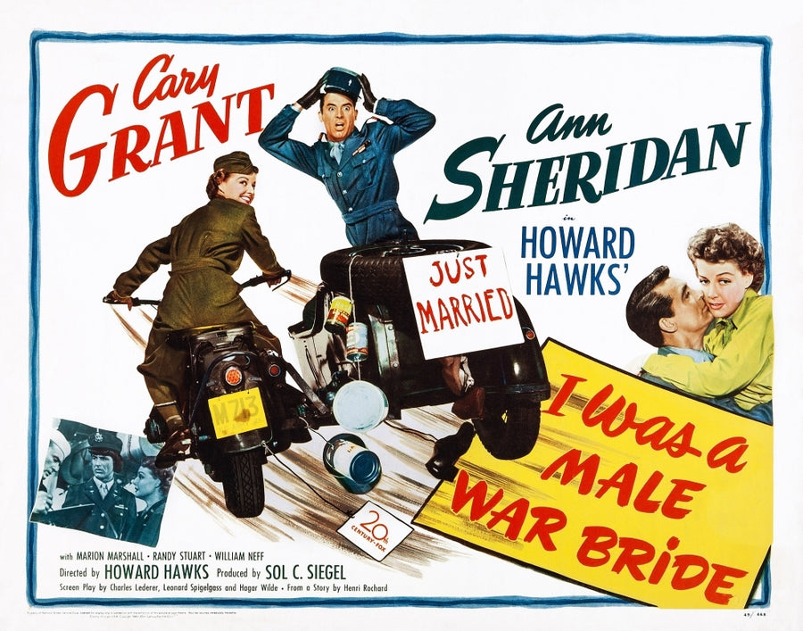 I Was A Male War Bride Movie Poster Masterprint Image 1