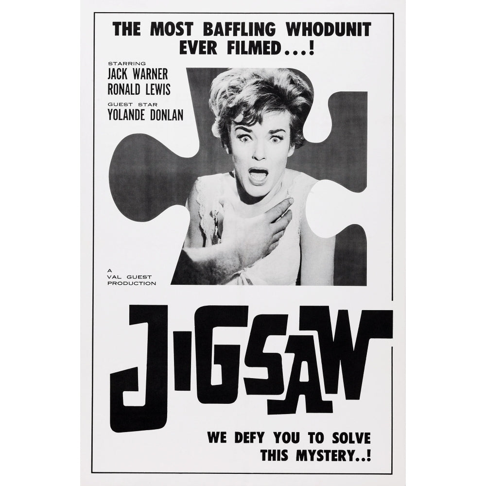 Jigsaw Us Poster Art Moira Redmond 1962 Movie Poster Masterprint Image 2