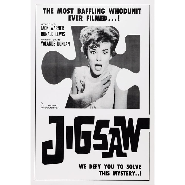 Jigsaw Us Poster Art Moira Redmond 1962 Movie Poster Masterprint Image 1