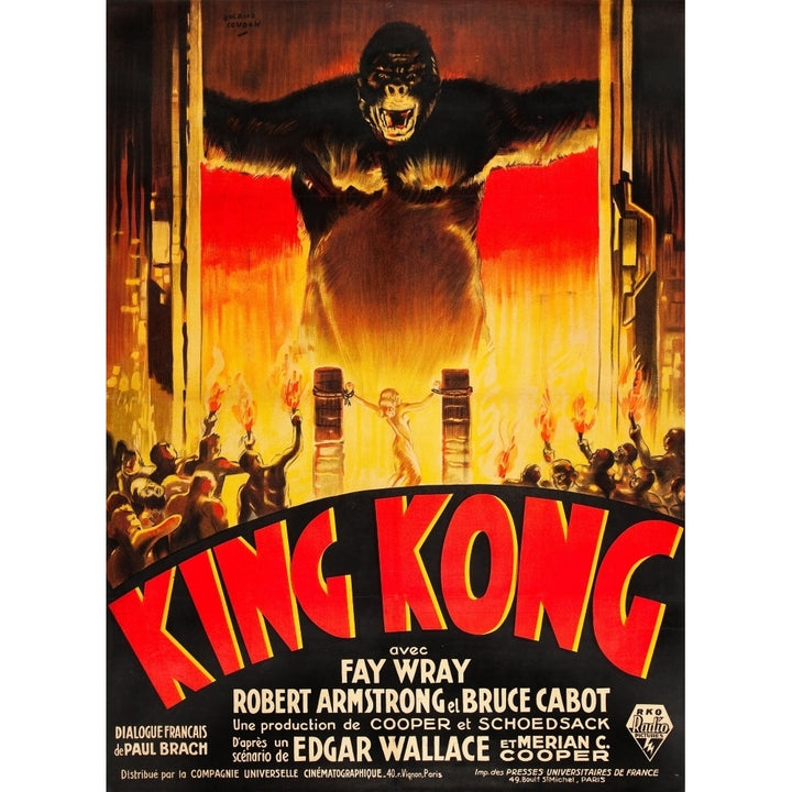 King Kong 1933 Movie Poster Masterprint Image 2