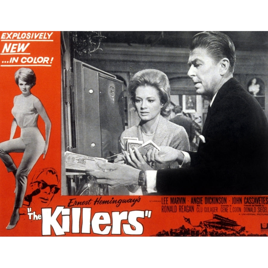 The Killers Angie Dickinson Ronald Reagan 1964. Movie Poster Masterprint Image 1