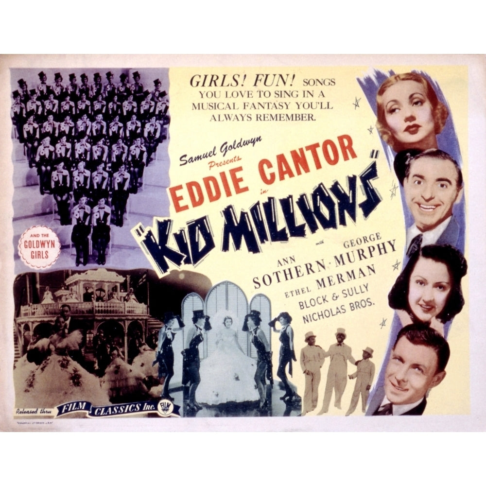 Kid Millions Movie Poster Masterprint Image 1