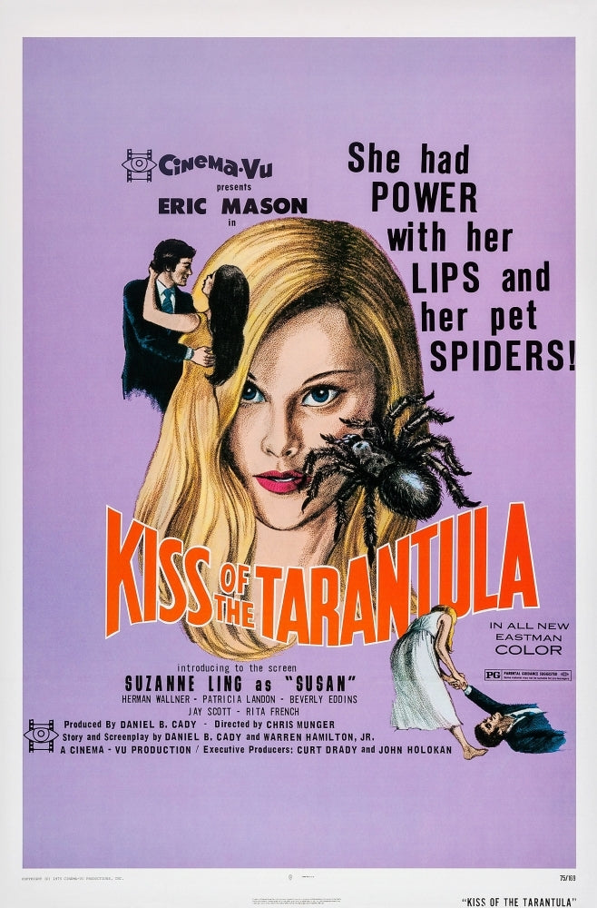 Kiss Of The Tarantula 1976. Movie Poster Masterprint Image 1