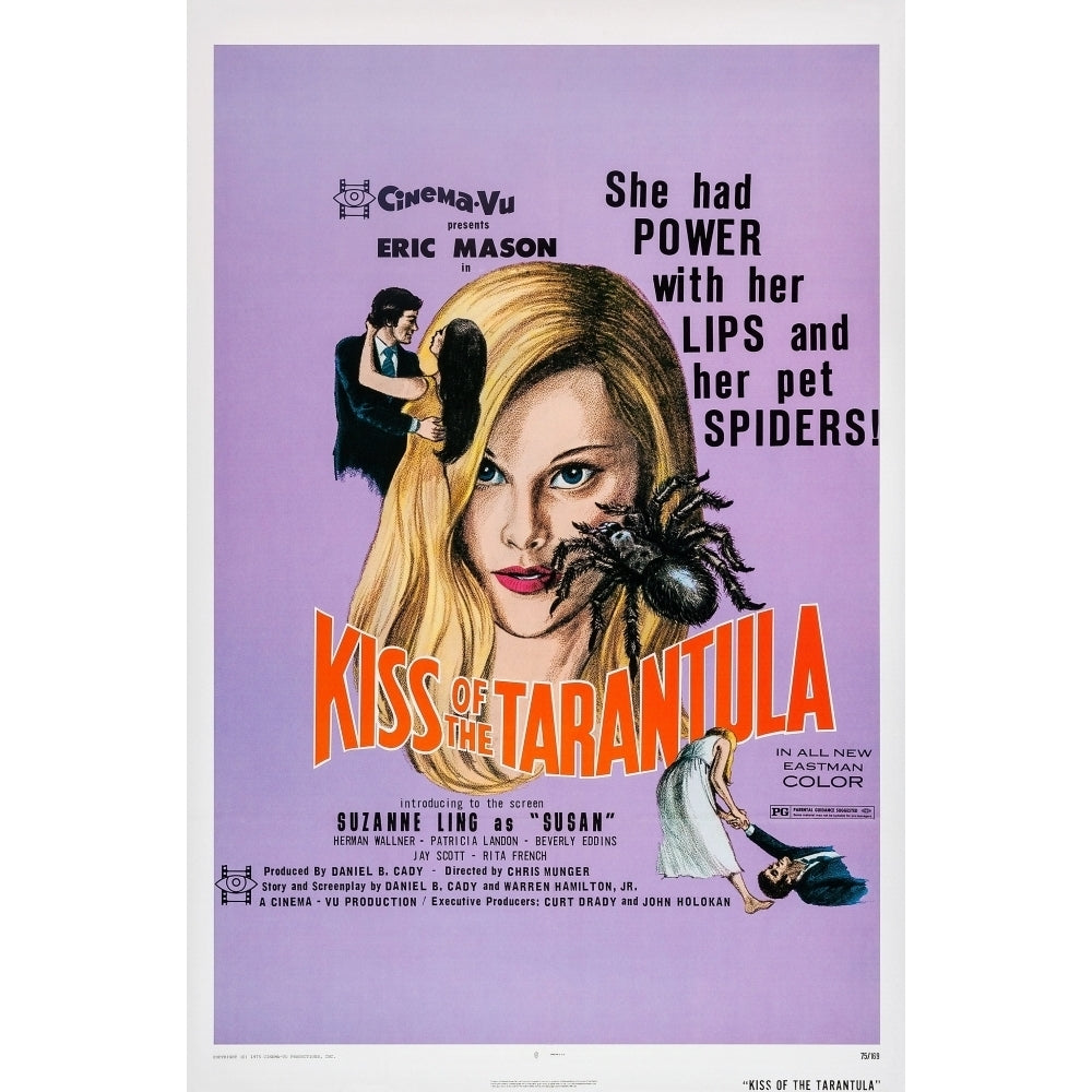 Kiss Of The Tarantula 1976. Movie Poster Masterprint Image 2