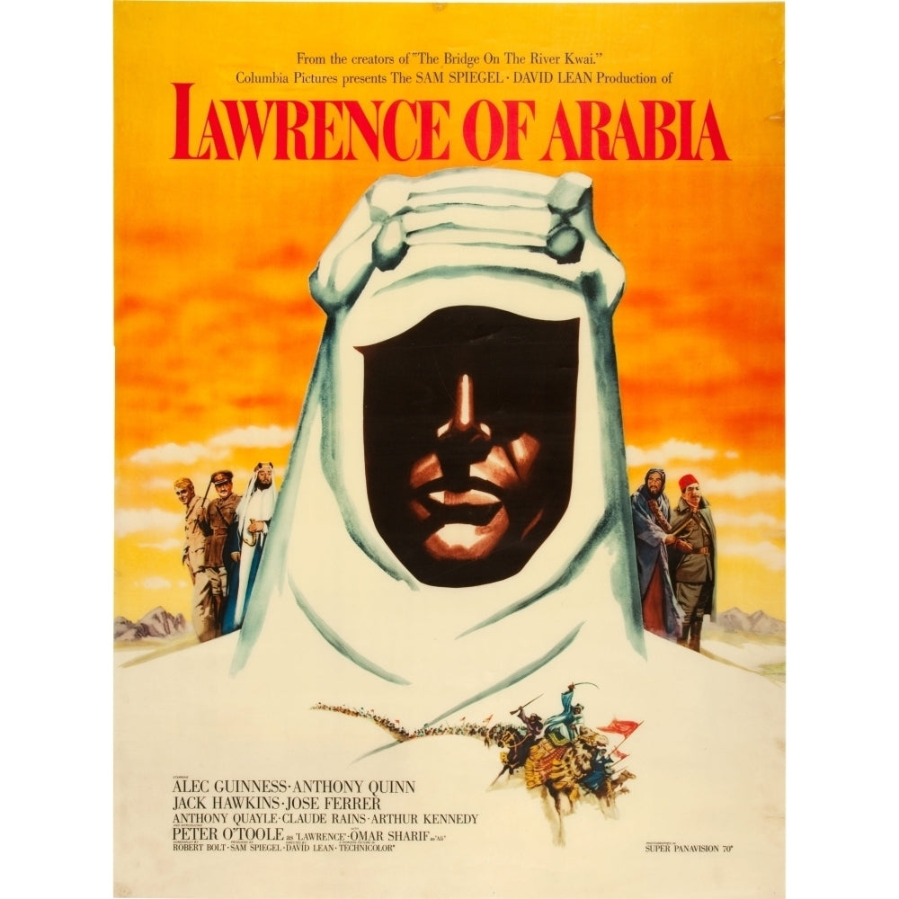 Lawrence Of Arabia 1962 Movie Poster Masterprint Image 1