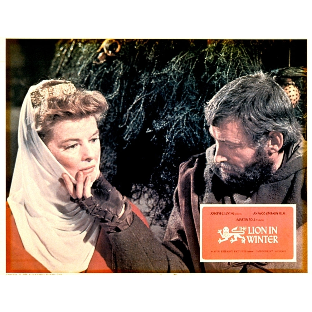 The Lion In Winter Katharine Hepburn Peter OToole 1968 Movie Poster Masterprint Image 2