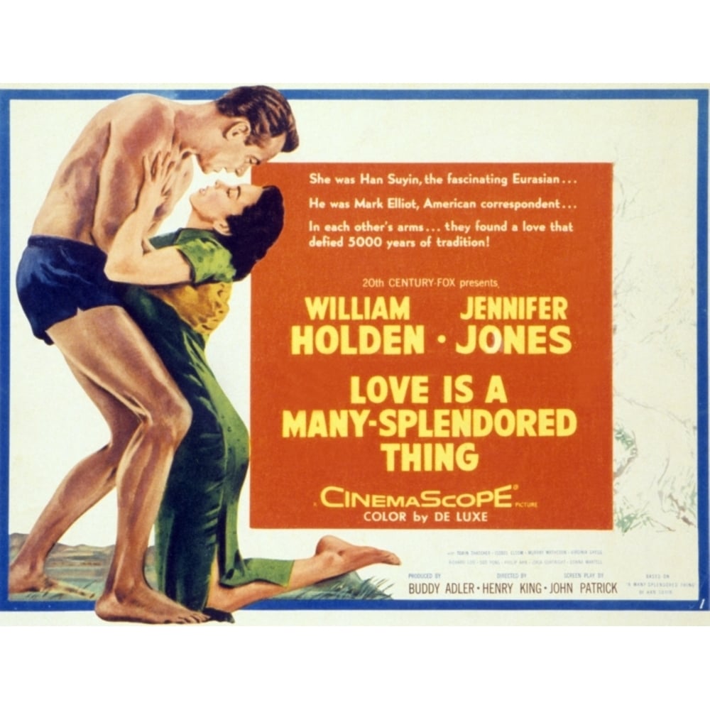 Love Is A Many-Splendored Thing Movie Poster Masterprint Image 1