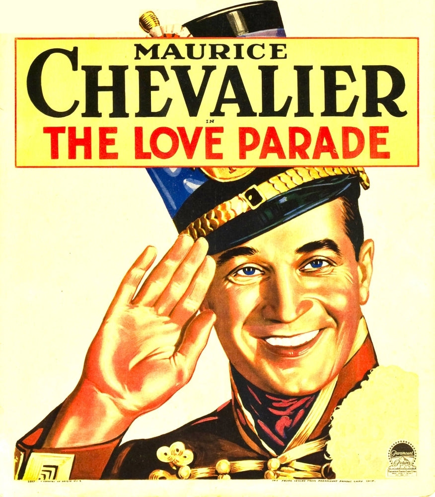 The Love Parade Maurice Chevalier On Window Card 1929 Movie Poster Masterprint Image 1