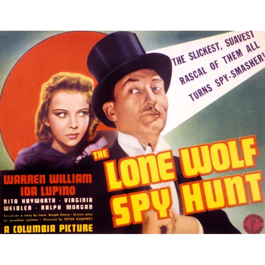 The Lone Wolf Spy Hunt Ida Lupino Warren William 1939 Movie Poster Masterprint Image 1