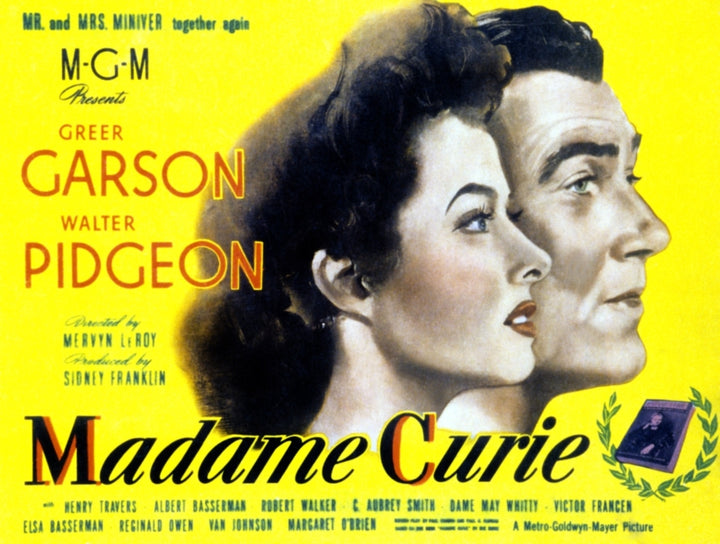 Madame Curie Greer Garson Walter Pidgeon 1943 Movie Poster Masterprint Image 1