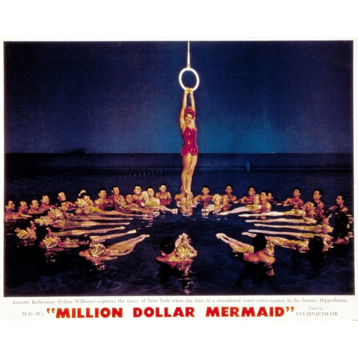Million Dollar Mermaid Esther Williams 1952 Movie Poster Masterprint Image 1
