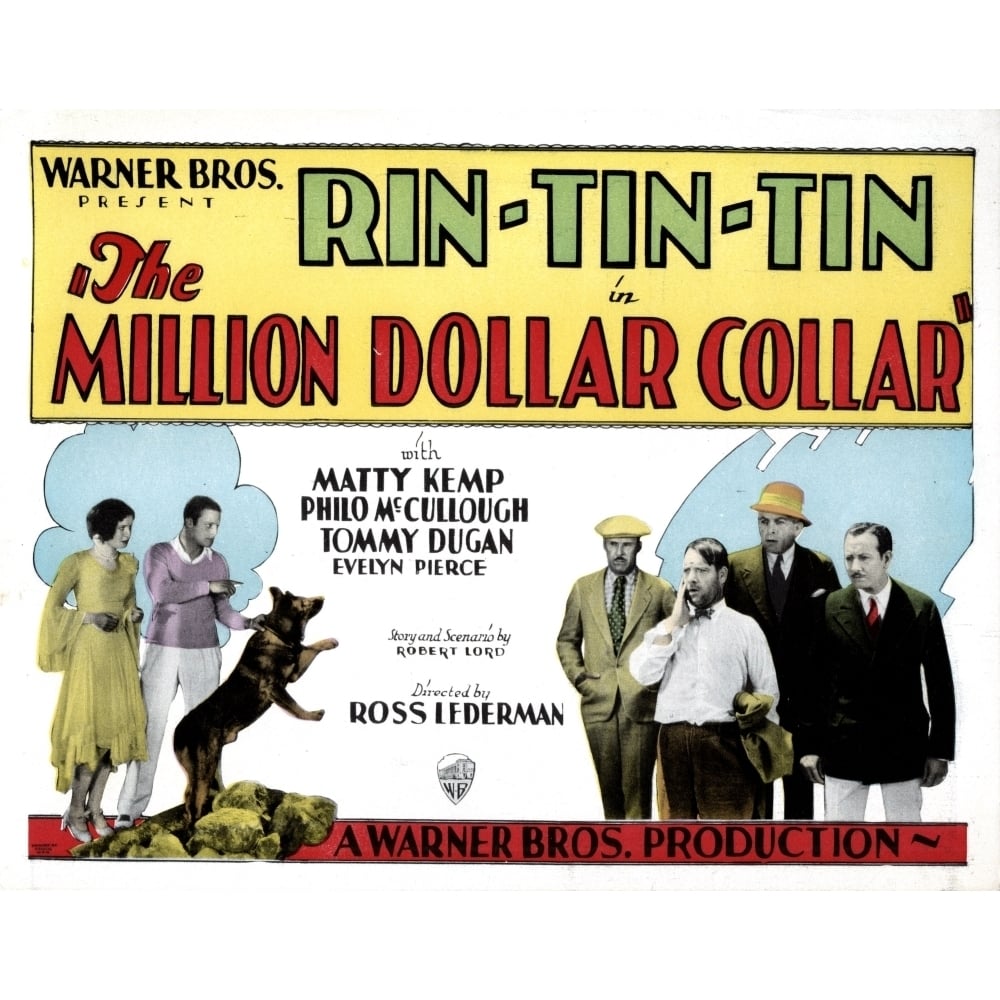 The Million Dollar Collar Movie Poster Masterprint Image 1