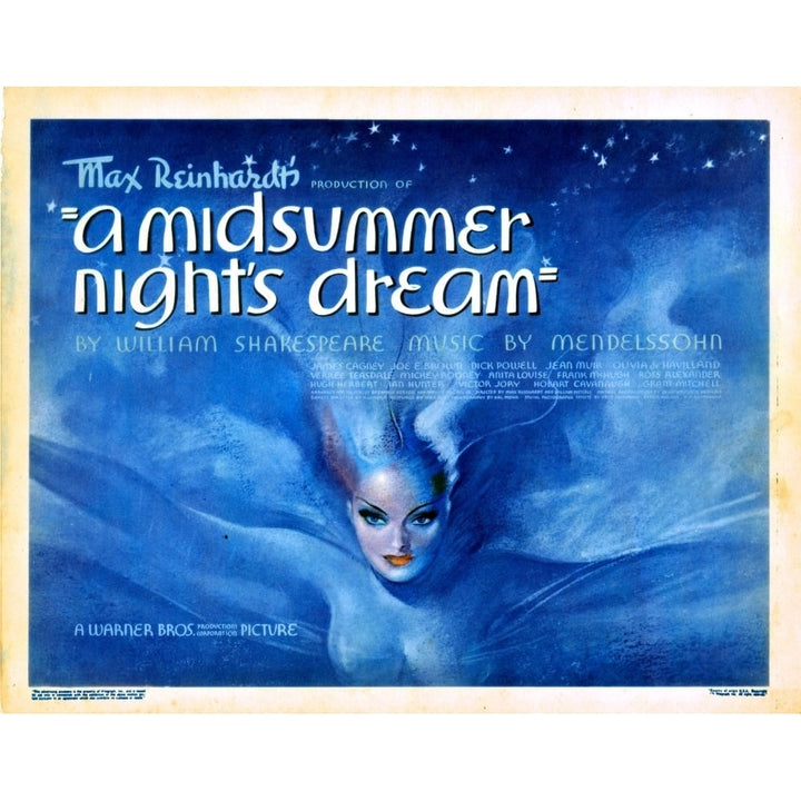 A Midsummer NightS Dream 1935 Movie Poster Masterprint Image 1