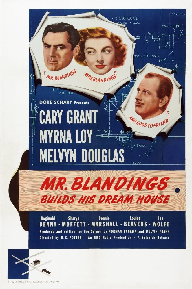 Mr. Blandings Builds His Dream House U Movie Poster Masterprint Image 1