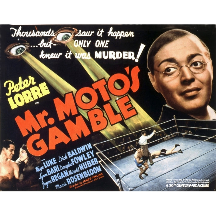 Mr. MotoS Gamble Movie Poster Masterprint Image 1