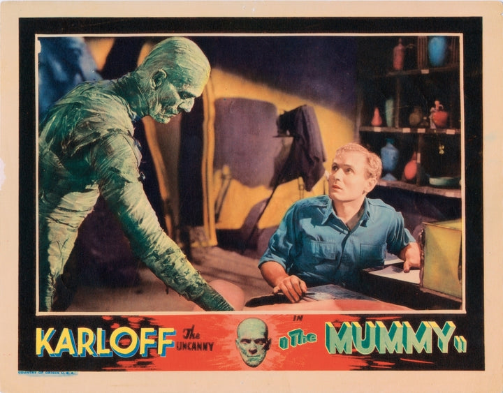 The Mummy Boris Karloff Bramwell Fletcher 1932 Movie Poster Masterprint Image 1