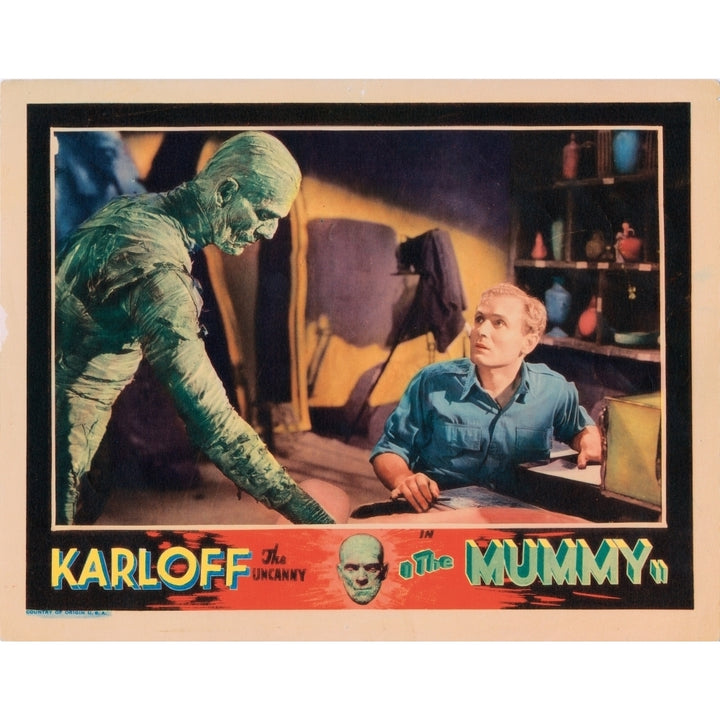 The Mummy Boris Karloff Bramwell Fletcher 1932 Movie Poster Masterprint Image 2