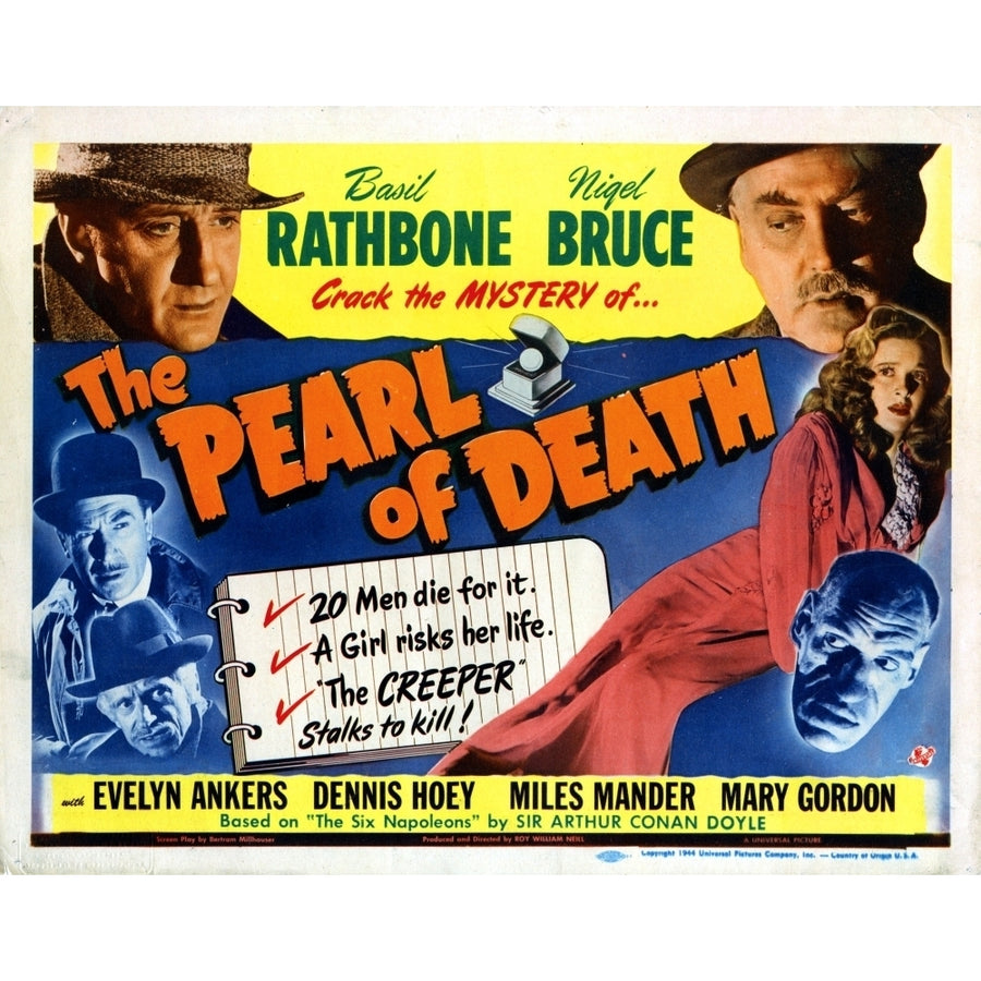 The Pearl Of Death Movie Poster Masterprint Image 1