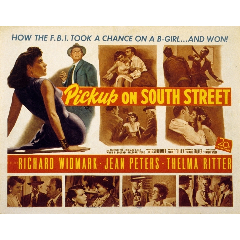 Pickup On South Street Movie Poster Masterprint Image 1