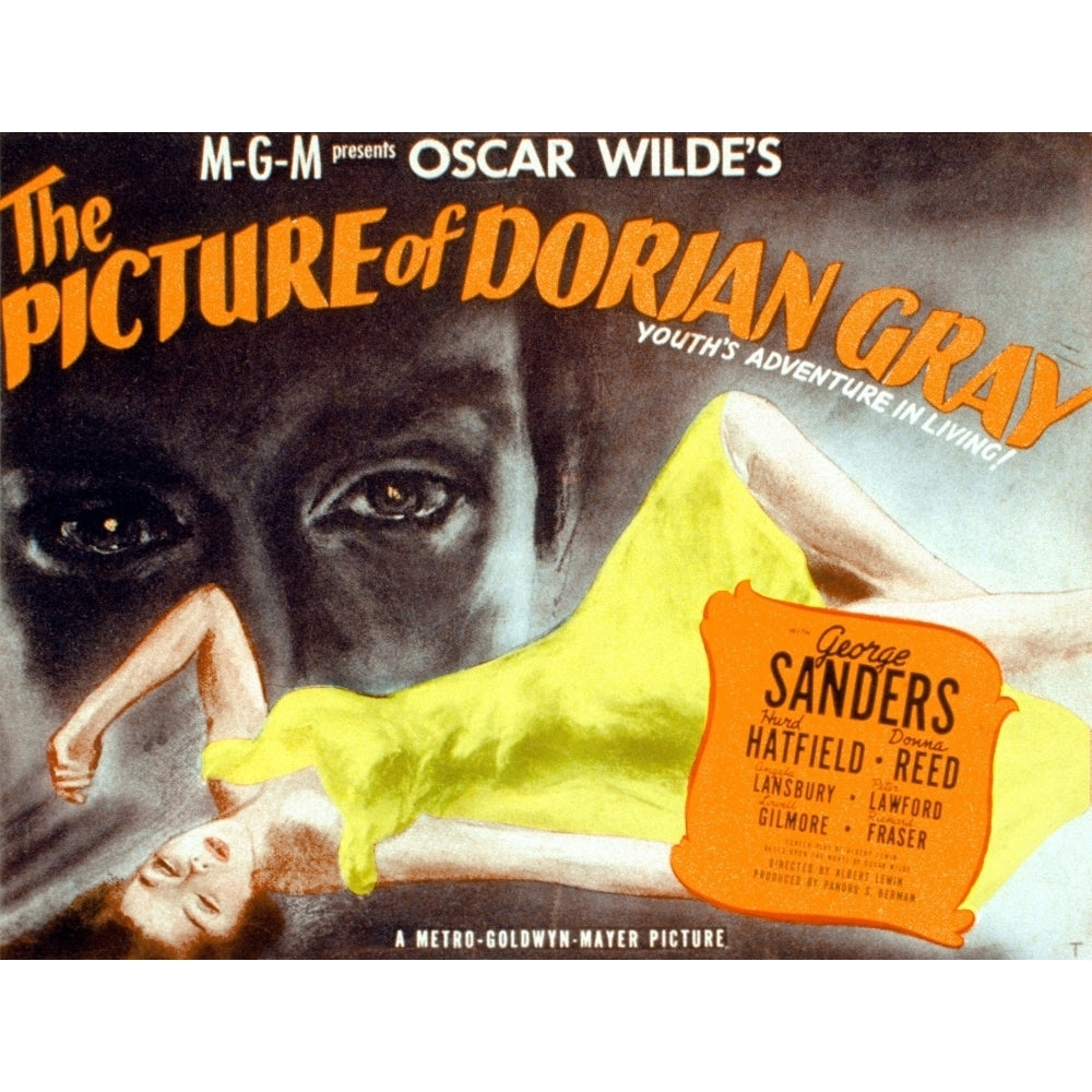 The Picture Of Dorian Gray 1945 Movie Poster Masterprint Image 1