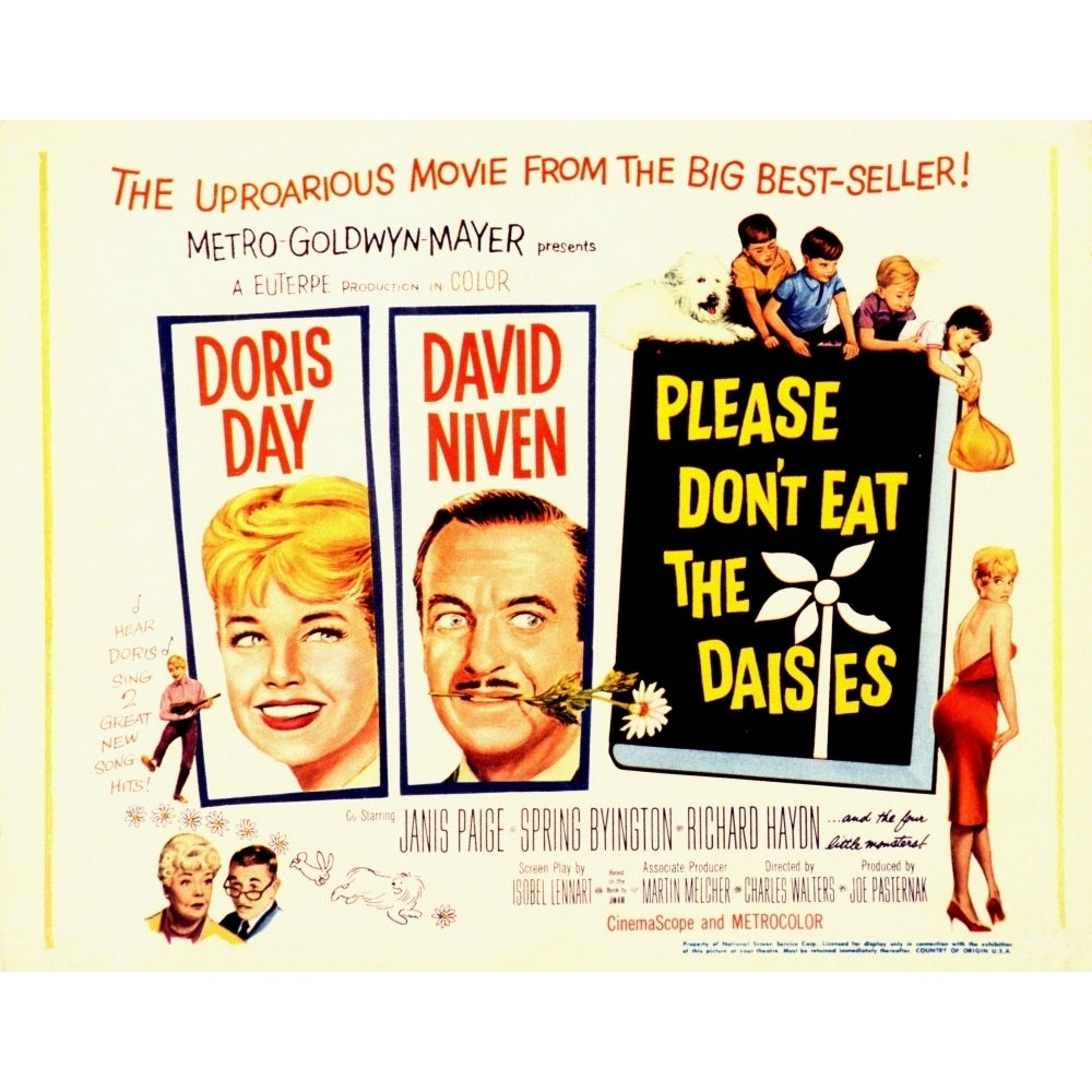 Please DonT Eat The Daisies Movie Poster Masterprint Image 2