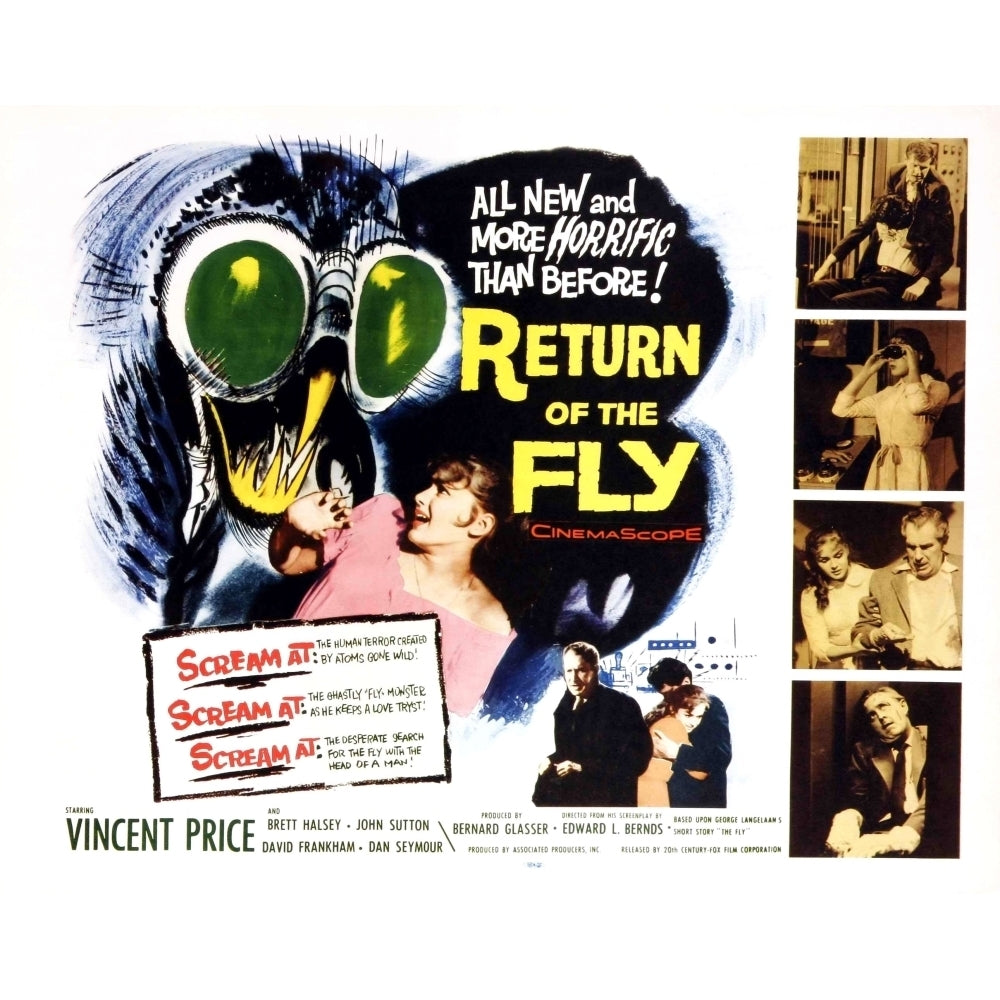 Return Of The Fly Movie Poster Masterprint Image 1