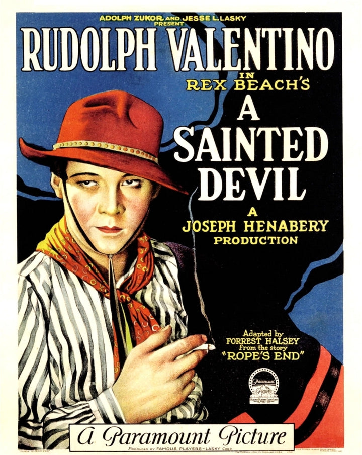 A Sainted Devil Rudolph Valentino 1924 Gaucho Movie Poster Masterprint Image 1