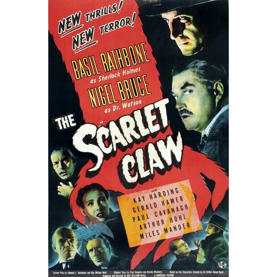 The Scarlet Claw Movie Poster Masterprint Image 1