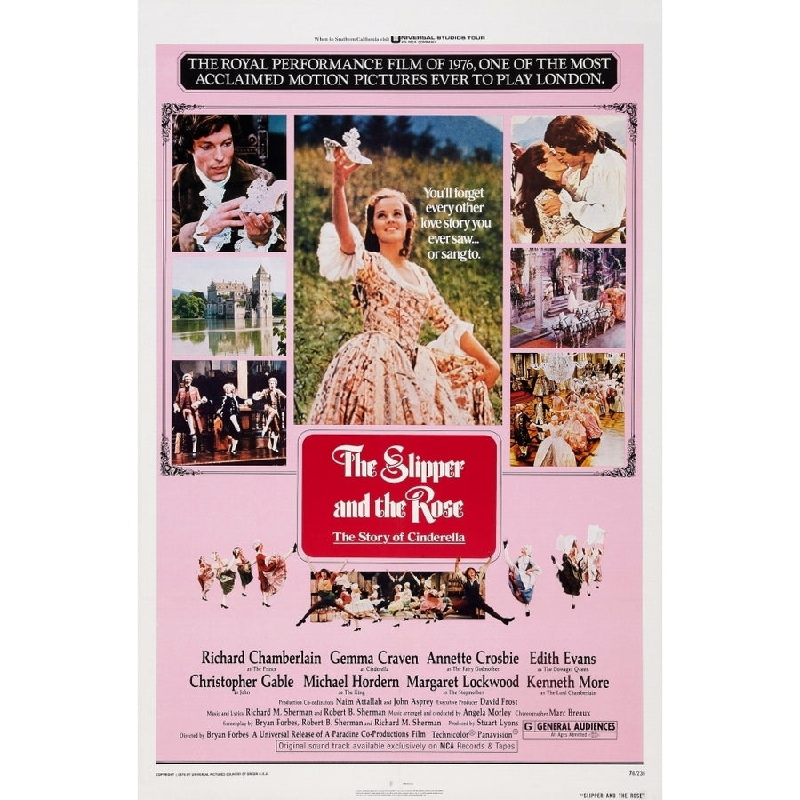 The Slipper And The Rose: The Story Of Cinderella U Movie Poster Masterprint Image 1