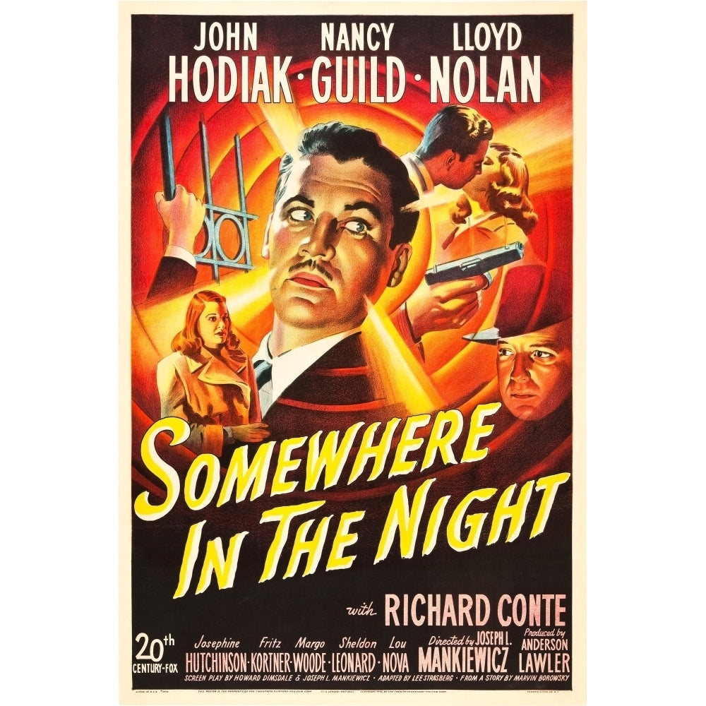 Somewhere In The Night Movie Poster Masterprint Image 1