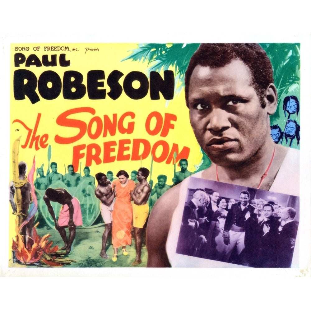 Song Of Freedom Us Poster Paul Robeson 1936 Movie Poster Masterprint Image 2