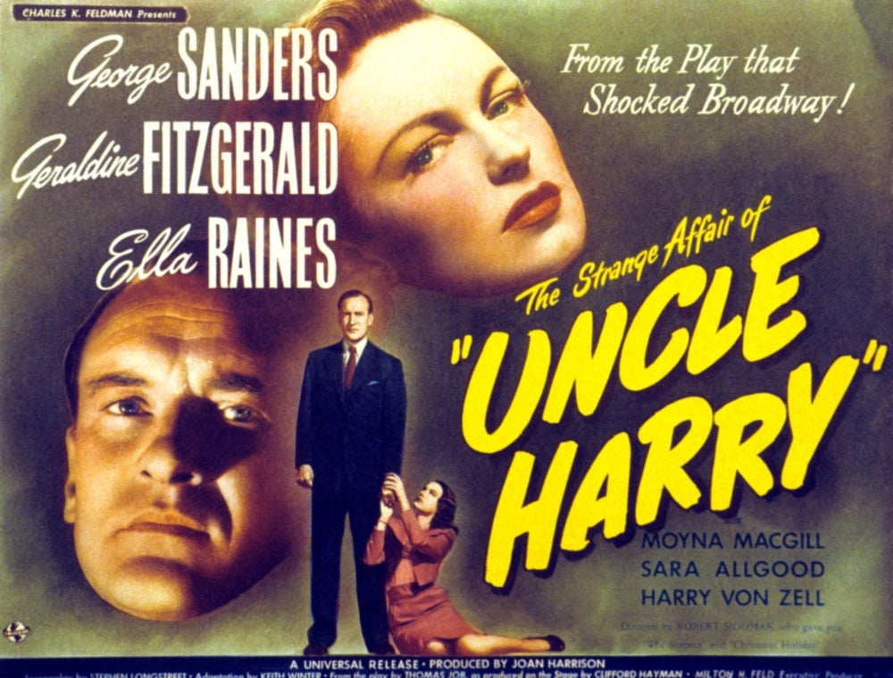 The Strange Affair Of Uncle Harry Movie Poster Masterprint Image 1