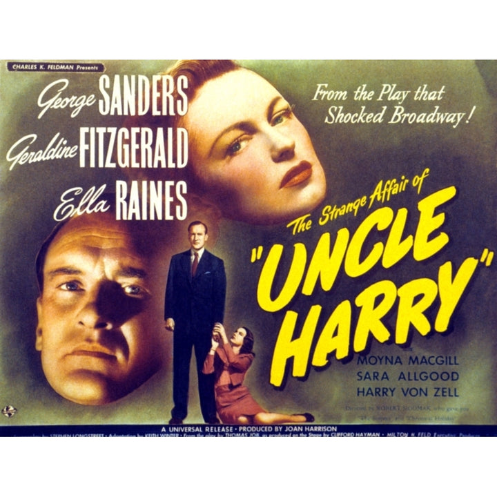 The Strange Affair Of Uncle Harry Movie Poster Masterprint Image 2